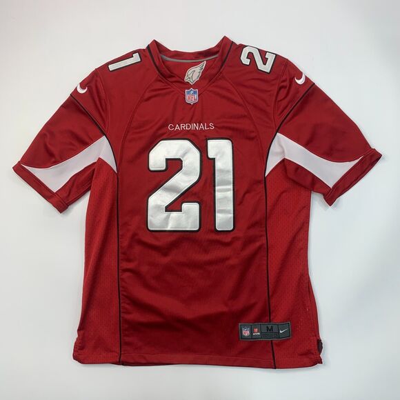 Nike Arizona Cardinals Patrick Peterson Jersey Mens M Medium Red NFL OnField - Picture 2 of 13